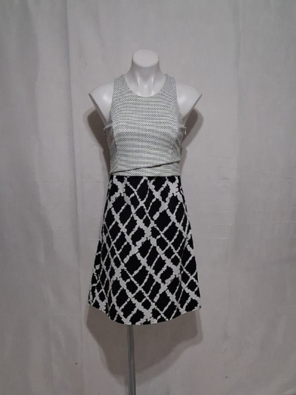 Tabitha Anthropologie Aleida Mixed Print Sheath Dress 4 Quiet Luxury Workwear